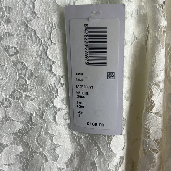 NWT C. wonder white lace dress - Picture 2 of 4